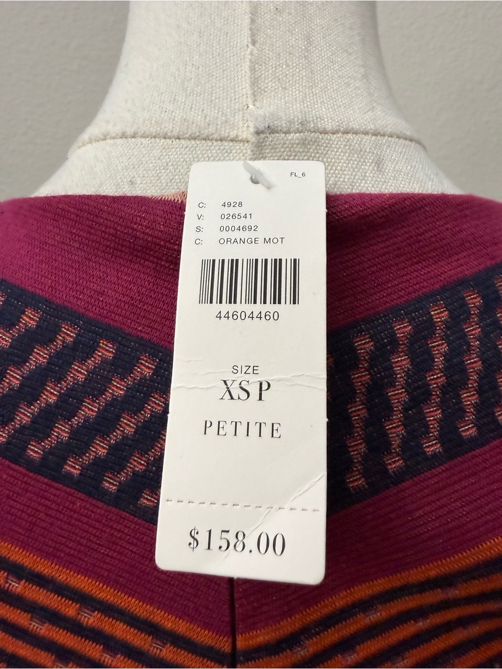 Anthropologie NWT HD in Paris Burbank knit dress XSP Fit & Flare - Picture 4 of 5